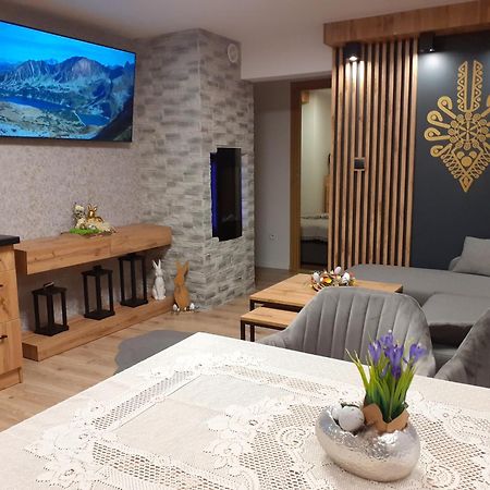 Apartament Tatravika Z Basenem I Widokiem Kościelisko Kültér fotó