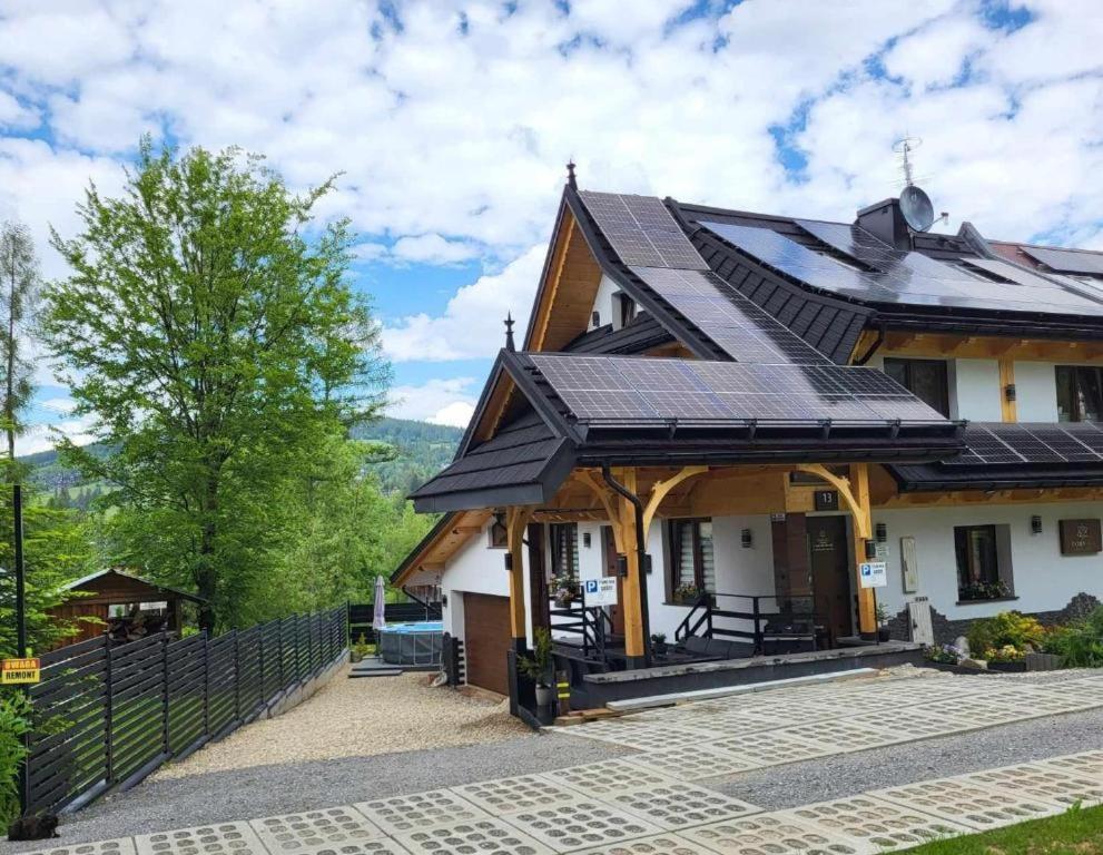 Apartament Tatravika Z Basenem I Widokiem Kościelisko Kültér fotó