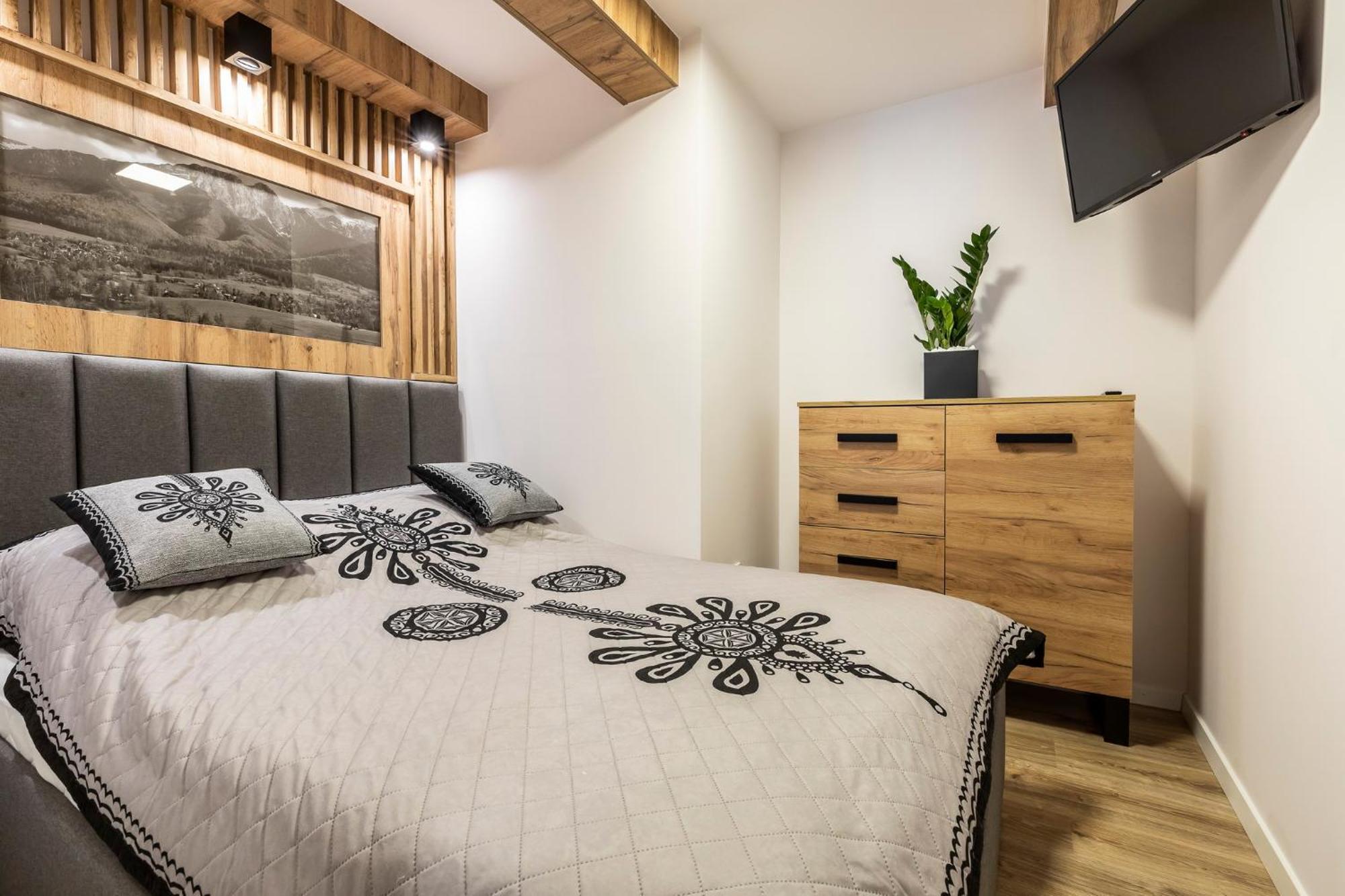 Apartament Tatravika Z Basenem I Widokiem Kościelisko Kültér fotó