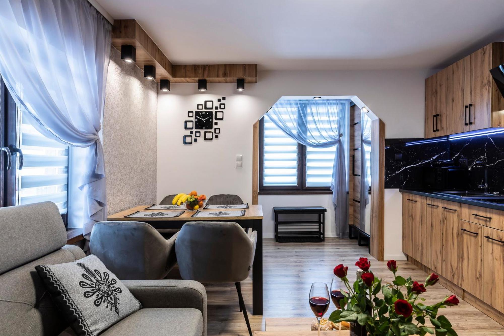 Apartament Tatravika Z Basenem I Widokiem Kościelisko Kültér fotó