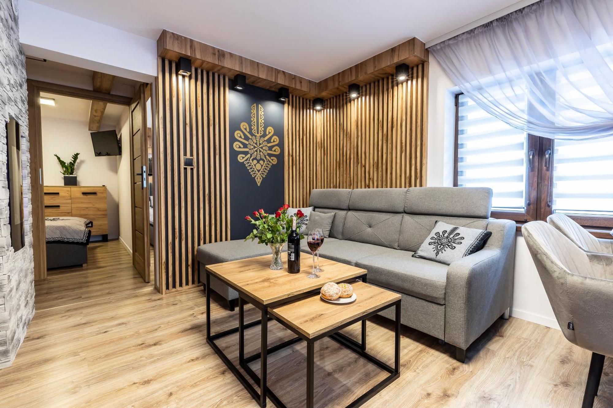 Apartament Tatravika Z Basenem I Widokiem Kościelisko Kültér fotó
