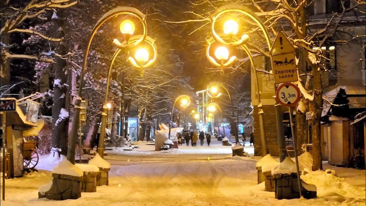 Apartament Tatravika Z Basenem I Widokiem Kościelisko Kültér fotó