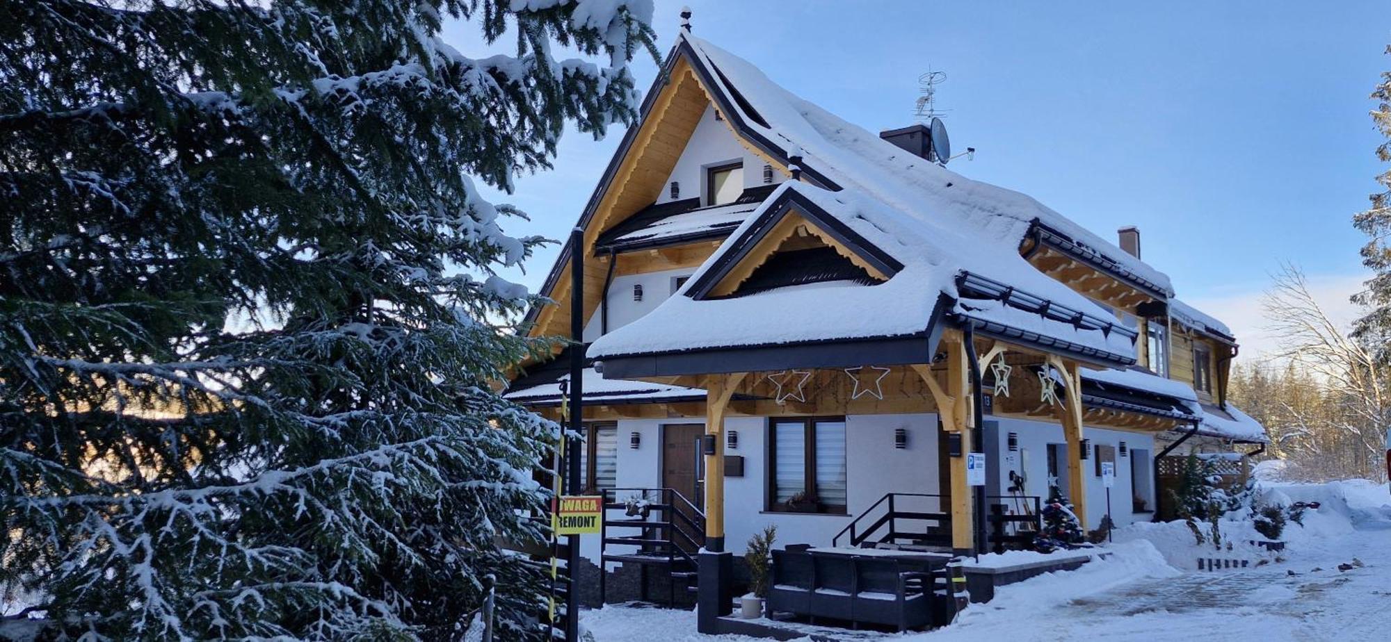 Apartament Tatravika Z Basenem I Widokiem Kościelisko Kültér fotó