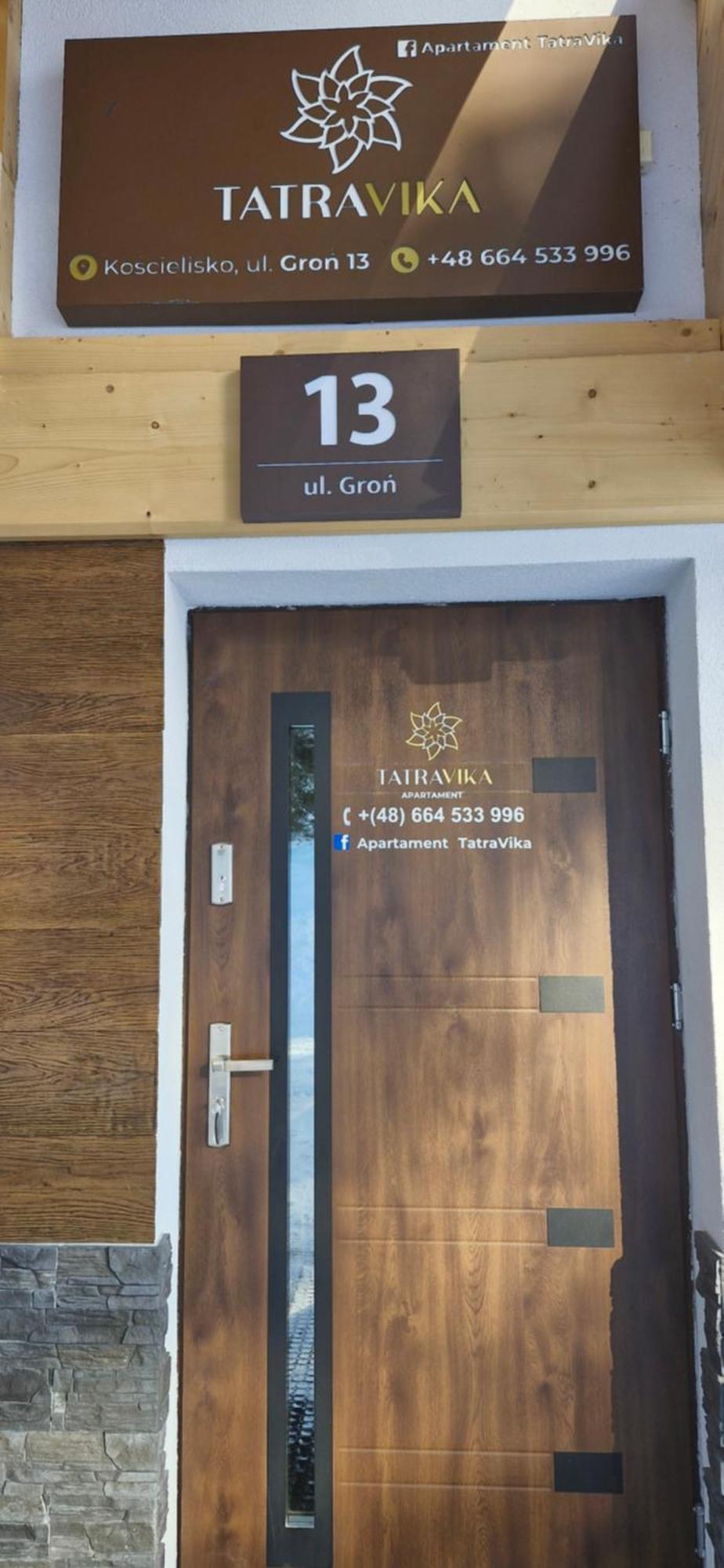 Apartament Tatravika Z Basenem I Widokiem Kościelisko Kültér fotó